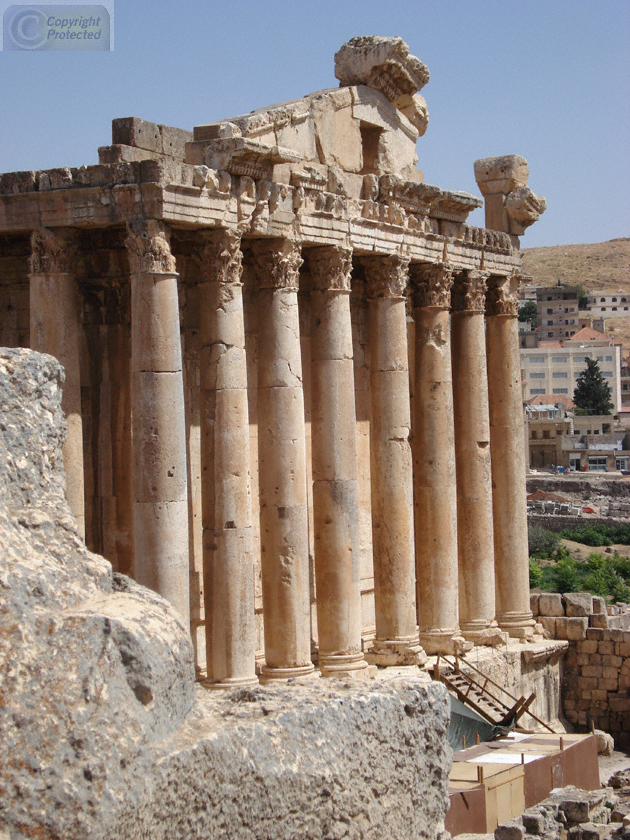 Roman Temple of Bacchus in Baalbek